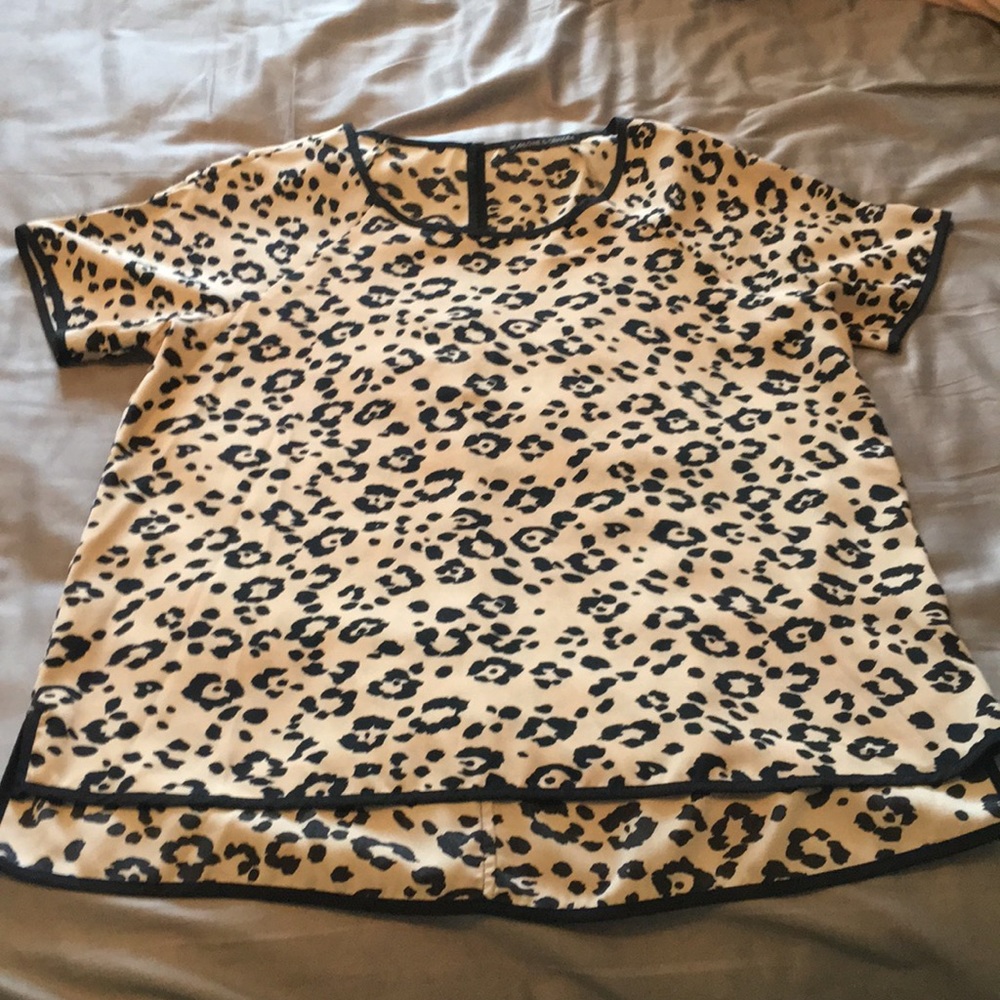 Cheetah blouse